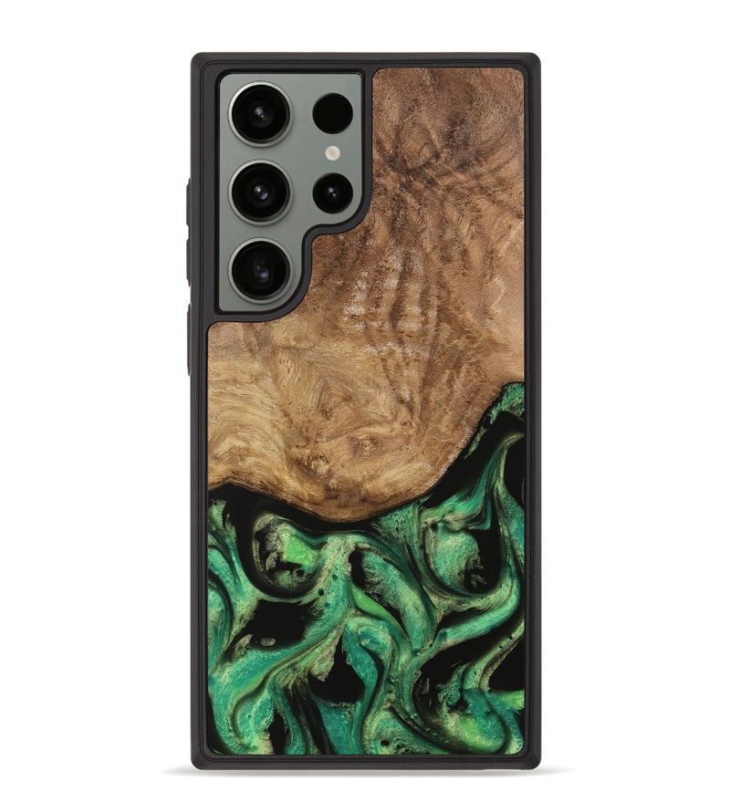 Galaxy S23 Ultra Wood Phone Case - Gigi (Green, 739766)