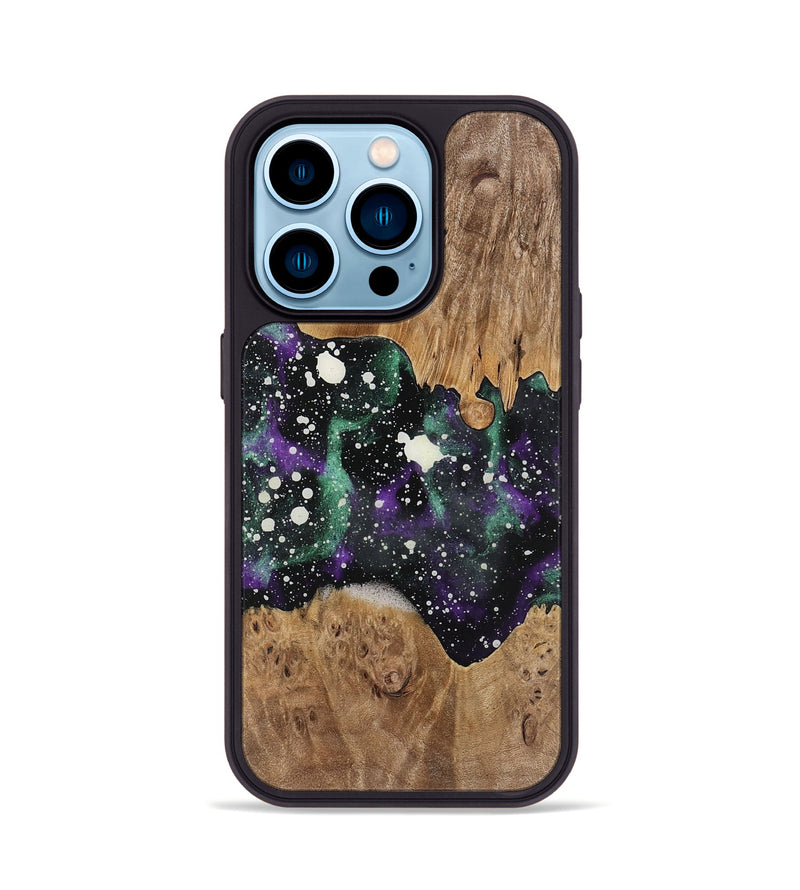 iPhone 14 Pro Wood Phone Case - Tisa (Cosmos, 739773)