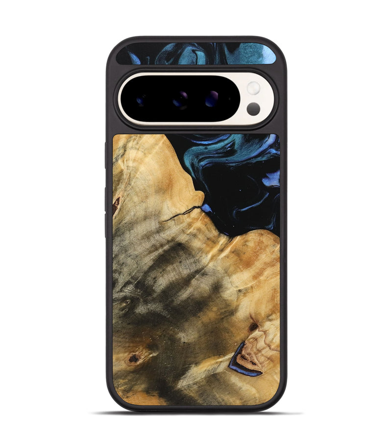 Pixel 9 Wood Phone Case - Rejean (Blue, 739777)