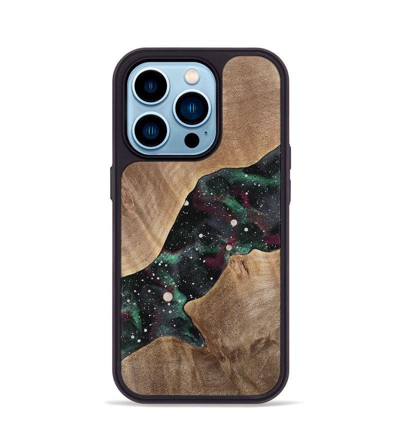 iPhone 14 Pro Wood Phone Case - Maressa (Cosmos, 739798)