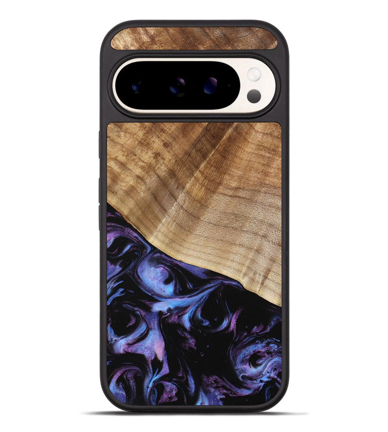 Pixel 9 Pro XL Wood Phone Case - Bettina (Purple, 739808)