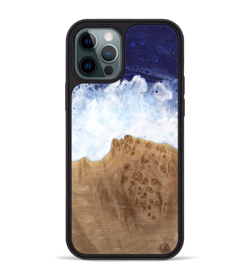 iPhone 12 Pro Max Wood Phone Case - Mattye (Coastal, 739811)