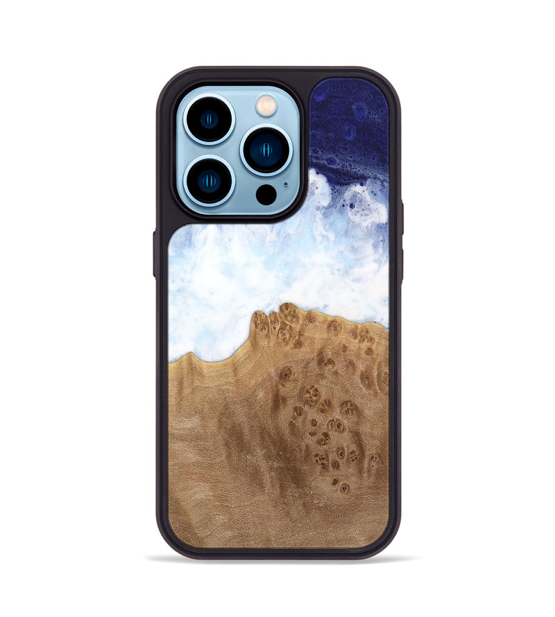 iPhone 14 Pro Wood Phone Case - Mattye (Coastal, 739811)