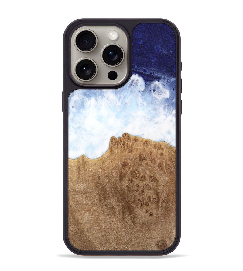 iPhone 15 Pro Max Wood Phone Case - Mattye (Coastal, 739811)