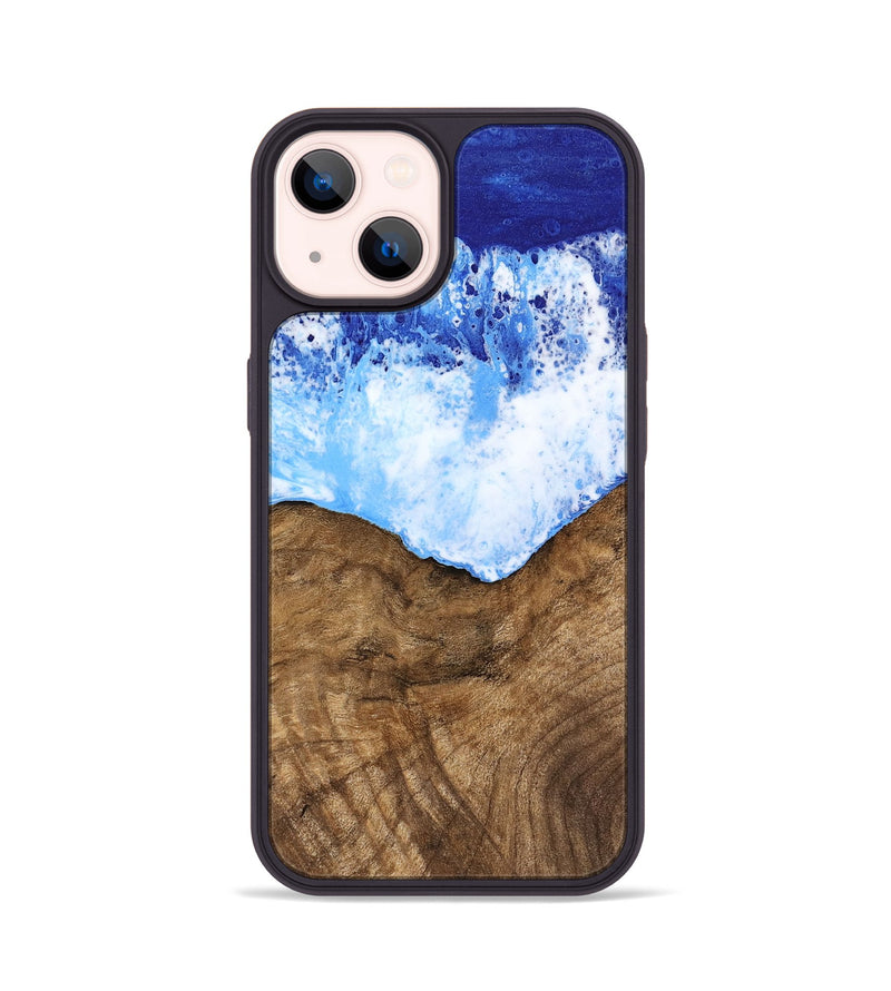 iPhone 14 Wood Phone Case - Suzanna (Coastal, 739812)