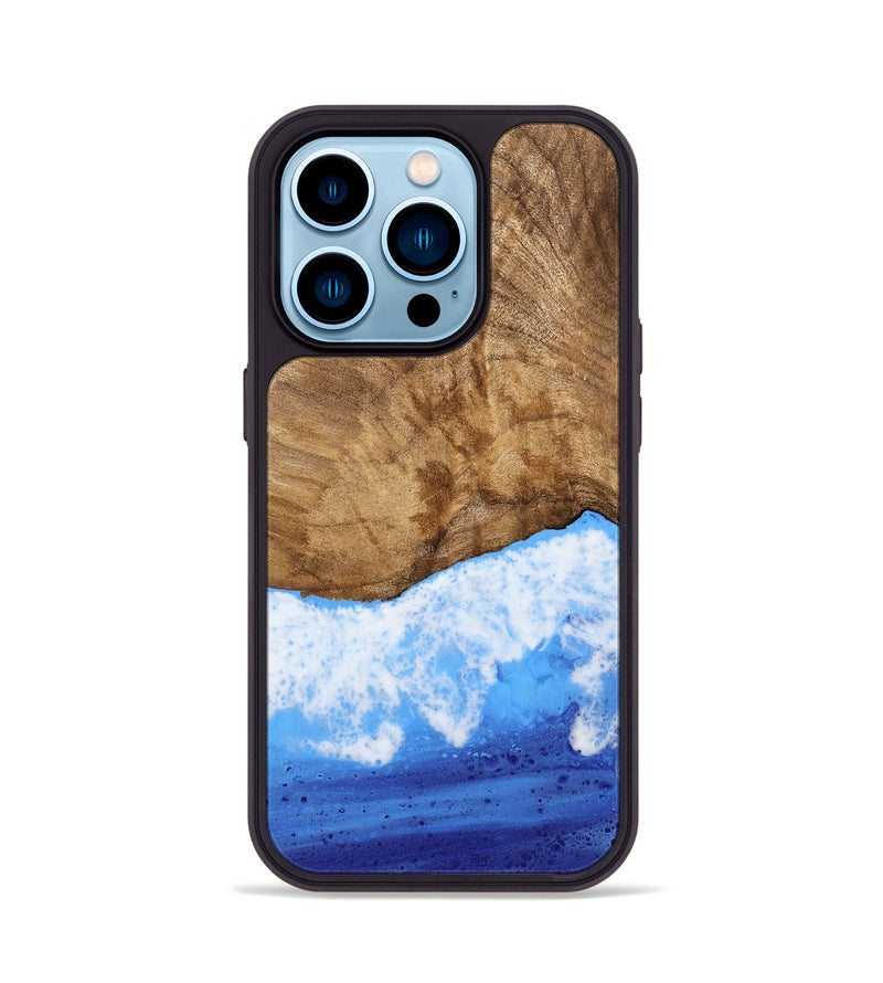 iPhone 14 Pro Wood Phone Case - Joyann (Coastal, 739813)