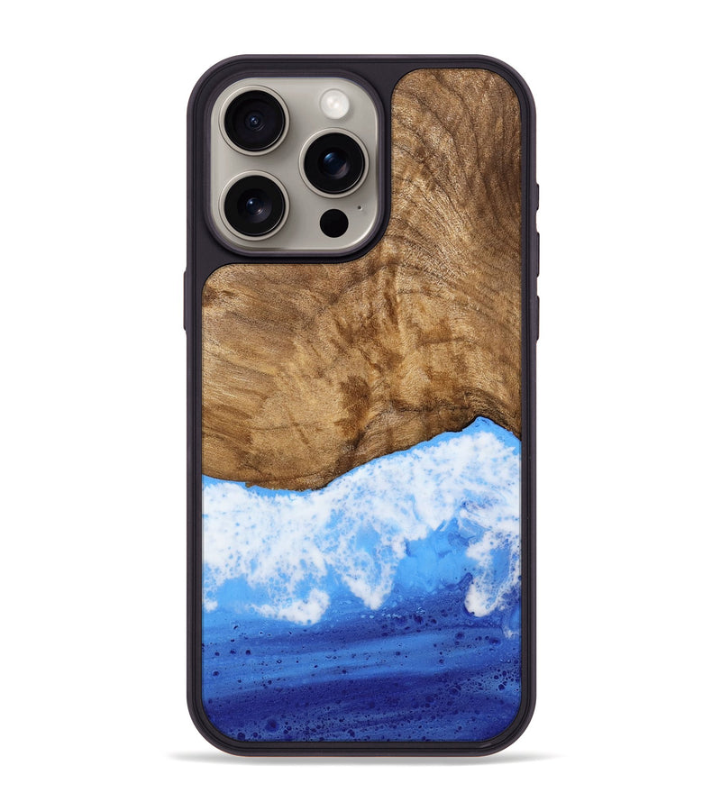 iPhone 15 Pro Max Wood Phone Case - Joyann (Coastal, 739813)