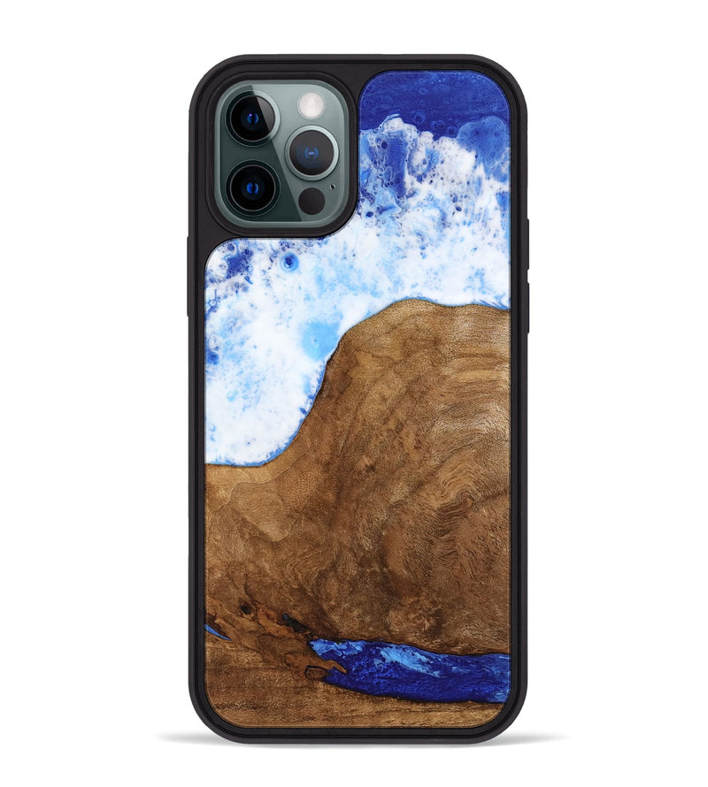 iPhone 12 Pro Max Wood Phone Case - Elizah (Coastal, 739817)