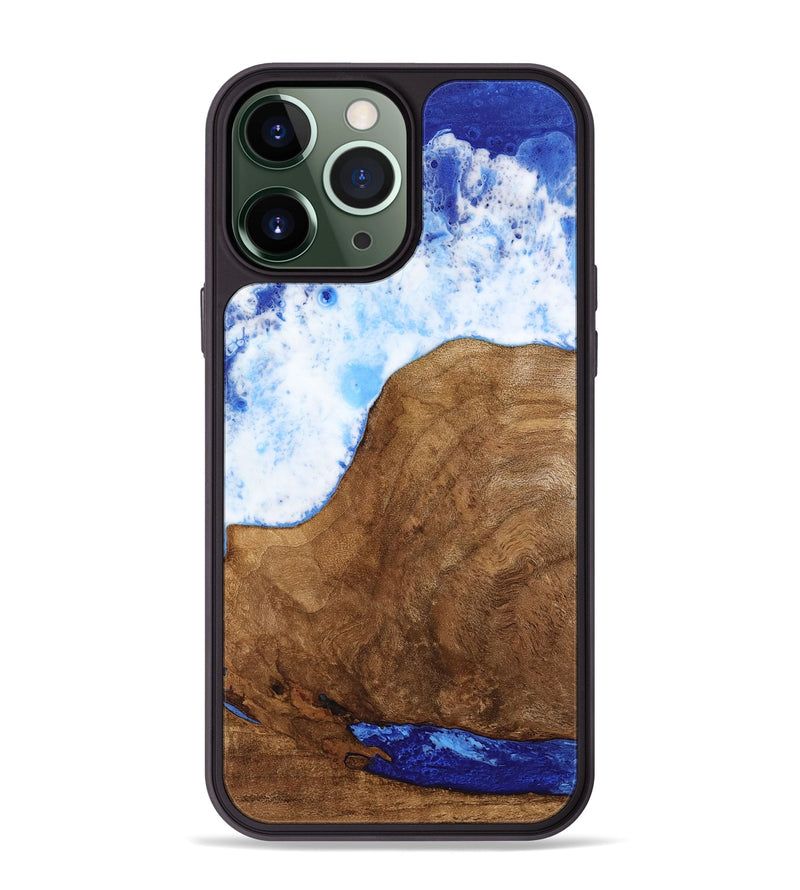 iPhone 13 Pro Max Wood Phone Case - Elizah (Coastal, 739817)