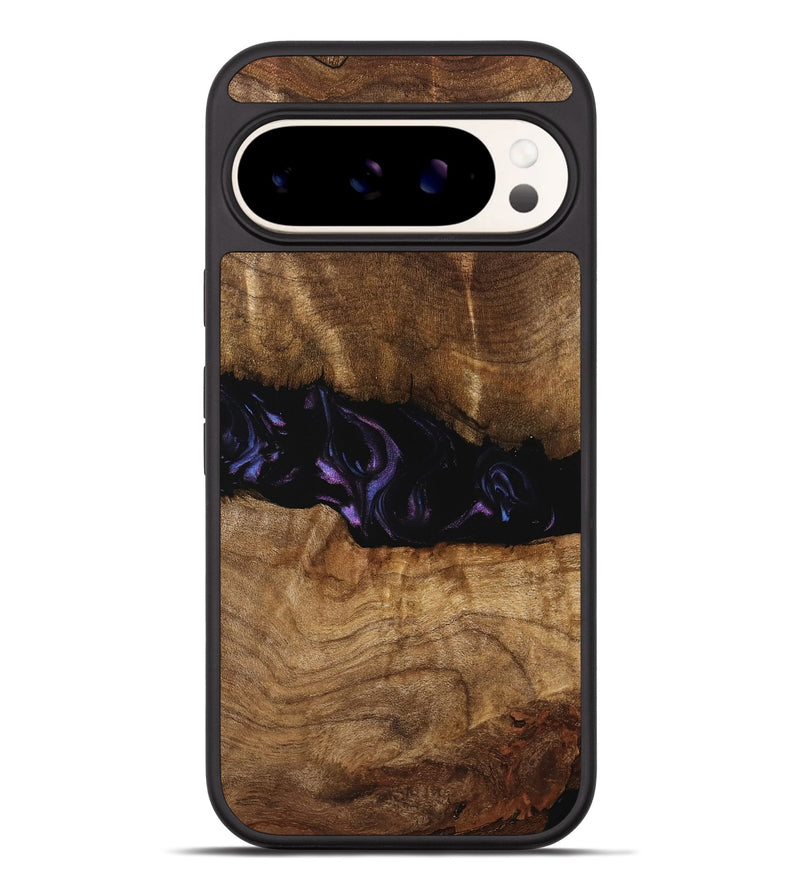 Pixel 9 Pro XL Wood Phone Case - Bernice (Purple, 739824)