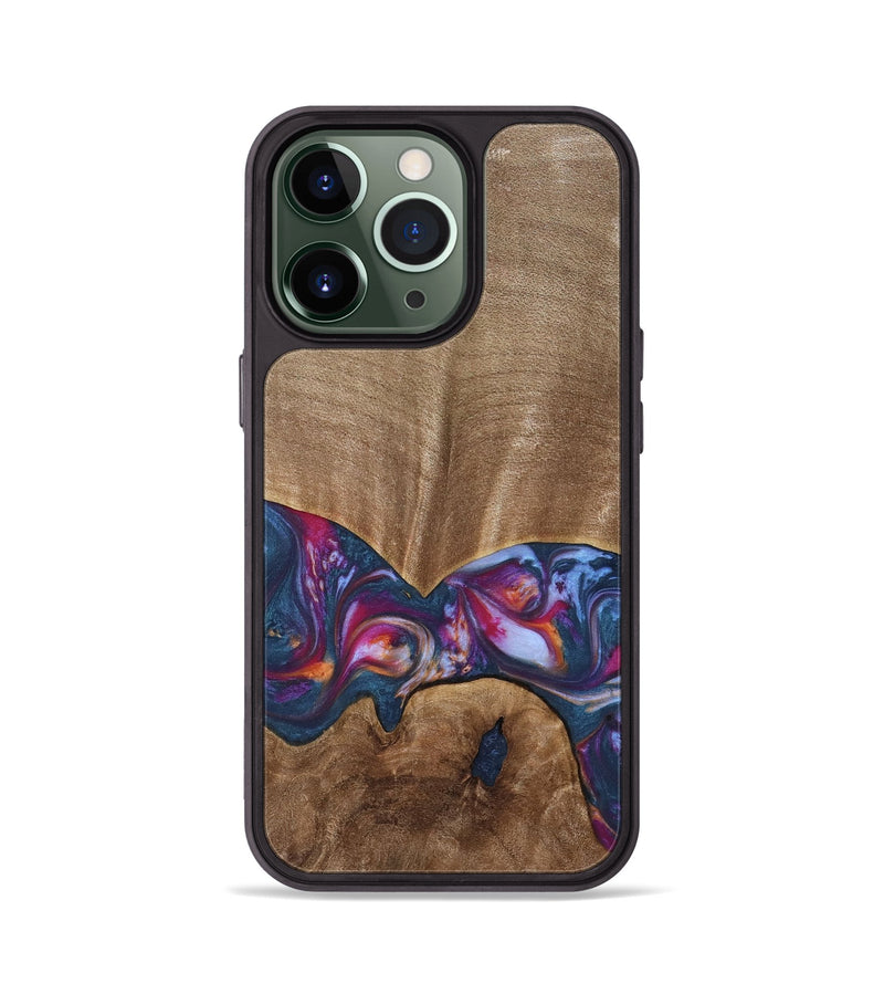 iPhone 13 Pro Wood Phone Case - Herbie (Blue, 739831)