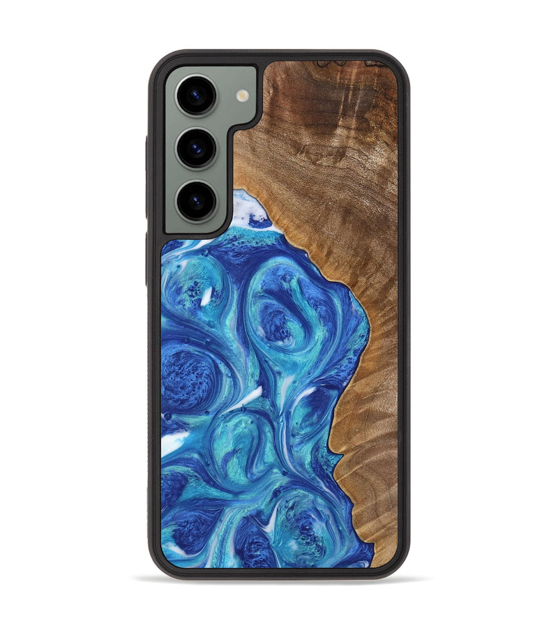 Galaxy S23 Plus Wood Phone Case - Brennen (Blue, 739839)