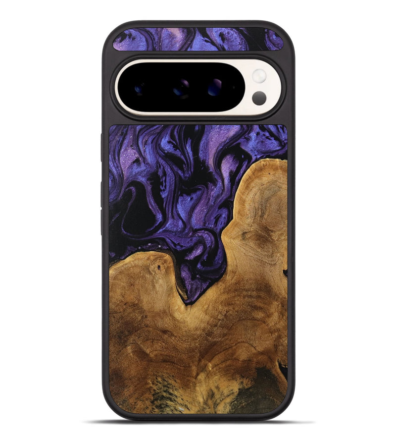 Pixel 9 Pro XL Wood Phone Case - Miwa (Purple, 739855)