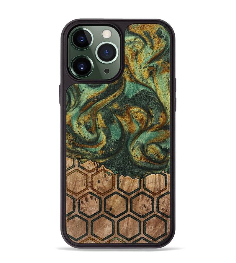 iPhone 13 Pro Max Wood Phone Case - Faunie (Pattern, 739856)