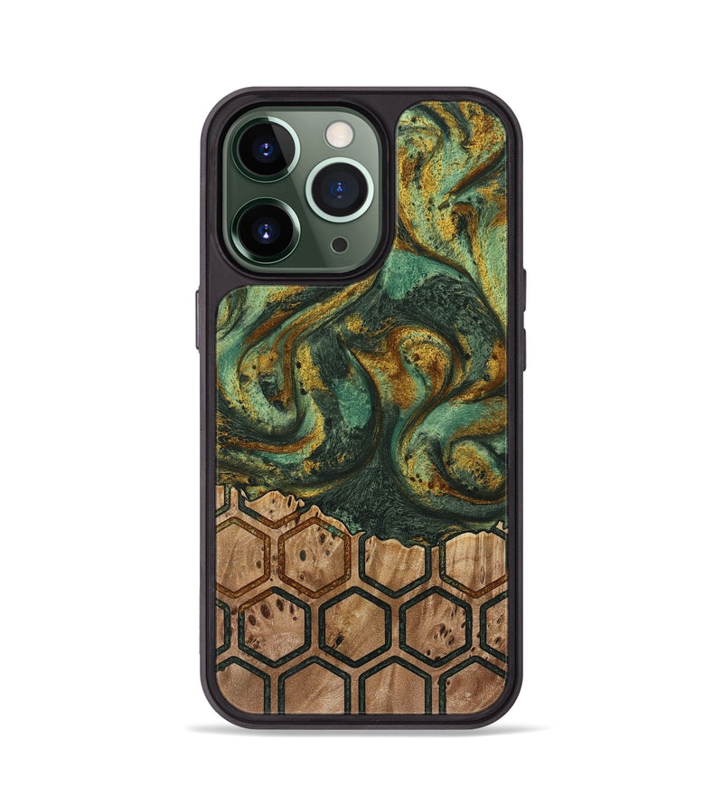 iPhone 13 Pro Wood Phone Case - Faunie (Pattern, 739856)