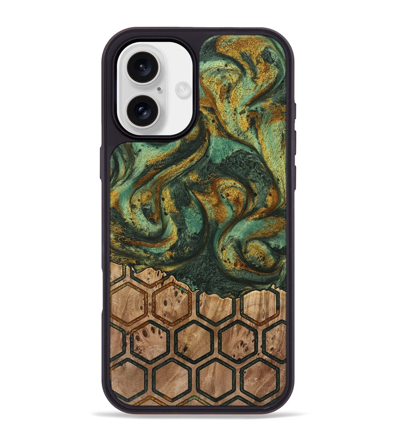 iPhone 16 Plus Wood Phone Case - Faunie (Pattern, 739856)