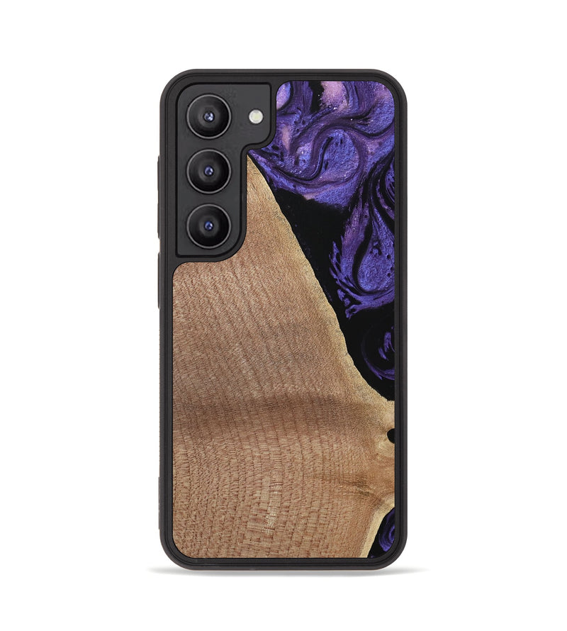 Galaxy S23 Wood Phone Case - Josanne (Purple, 739858)