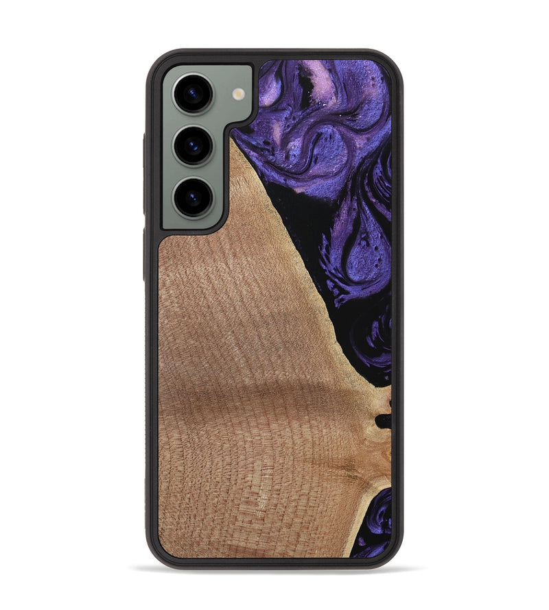 Galaxy S23 Plus Wood Phone Case - Josanne (Purple, 739858)