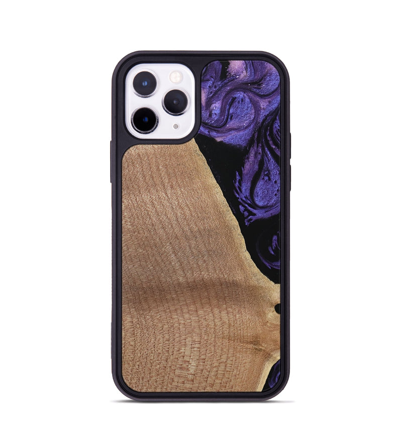 iPhone 11 Pro Wood Phone Case - Josanne (Purple, 739858)