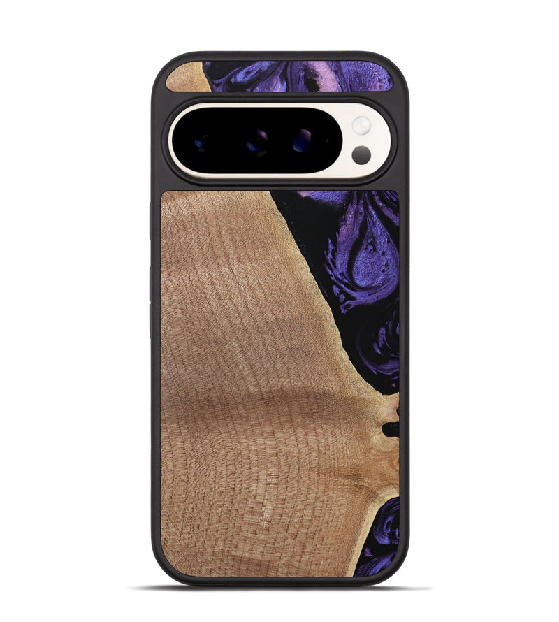 Pixel 9 Pro Wood Phone Case - Josanne (Purple, 739858)