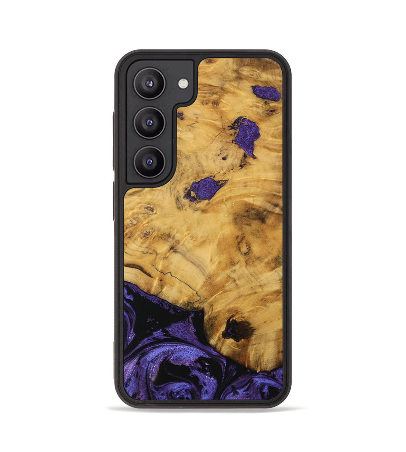 Galaxy S23 Wood Phone Case - Meyer (Purple, 739861)