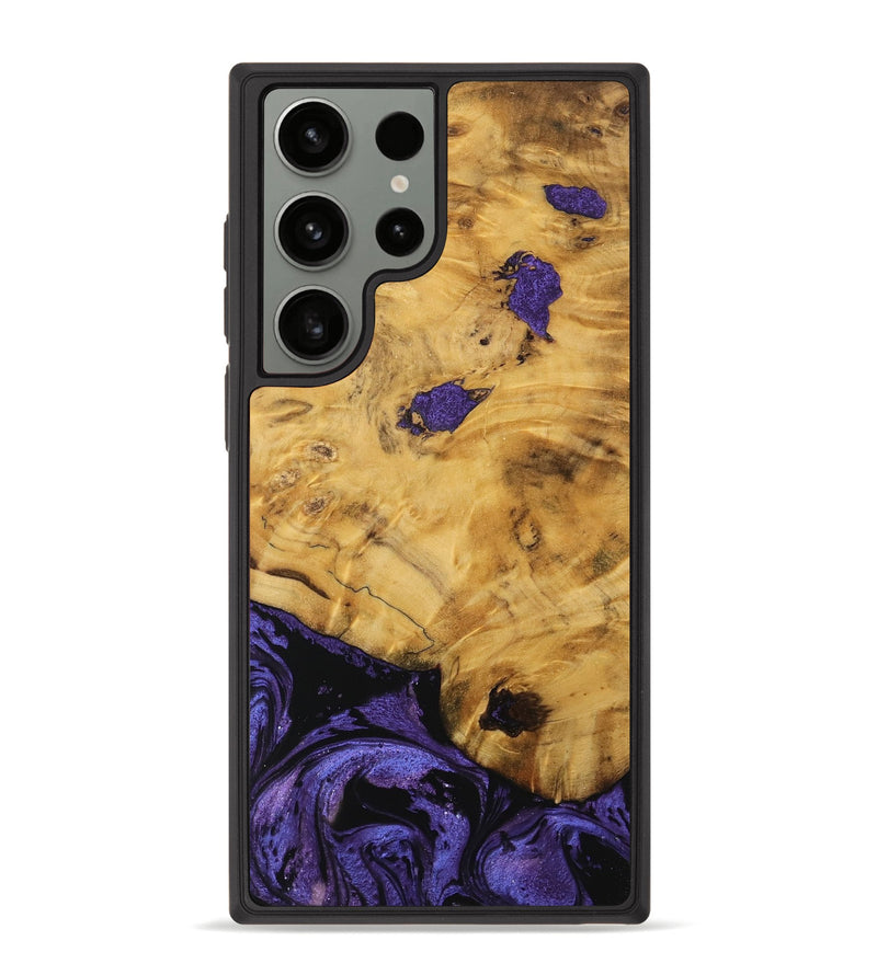 Galaxy S23 Ultra Wood Phone Case - Meyer (Purple, 739861)