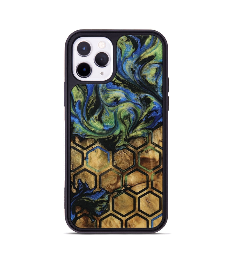 iPhone 11 Pro Wood Phone Case - Fannye (Pattern, 739869)