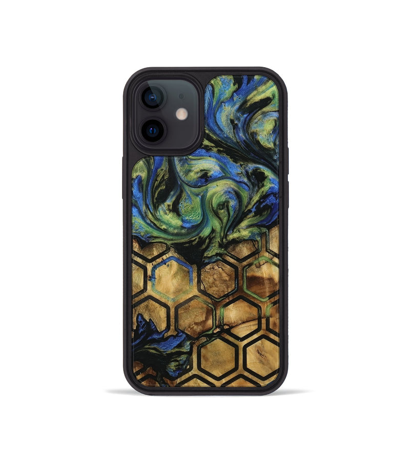 iPhone 12 mini Wood Phone Case - Fannye (Pattern, 739869)