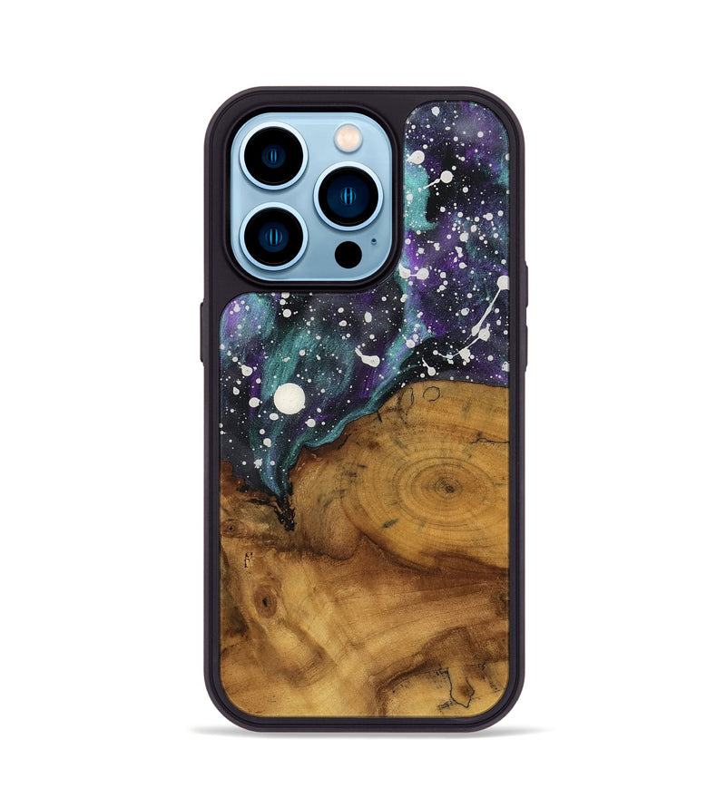 iPhone 14 Pro Wood Phone Case - Orsola (Cosmos, 739871)