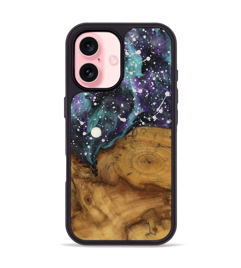 iPhone 16 Wood Phone Case - Orsola (Cosmos, 739871)