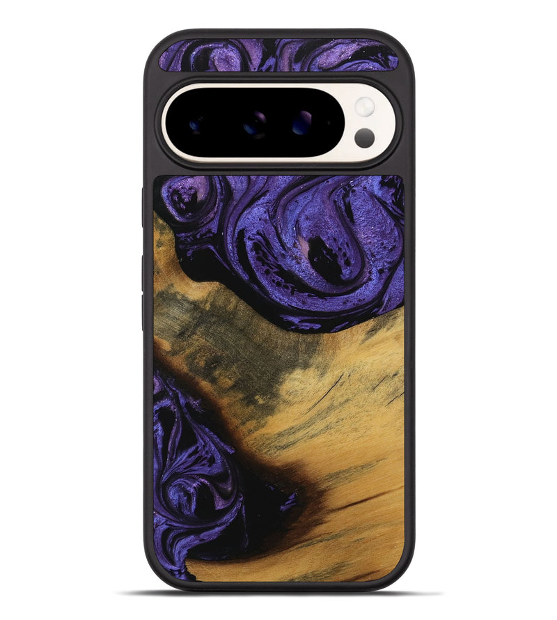 Pixel 9 Pro XL Wood Phone Case - Gavra (Purple, 739899)