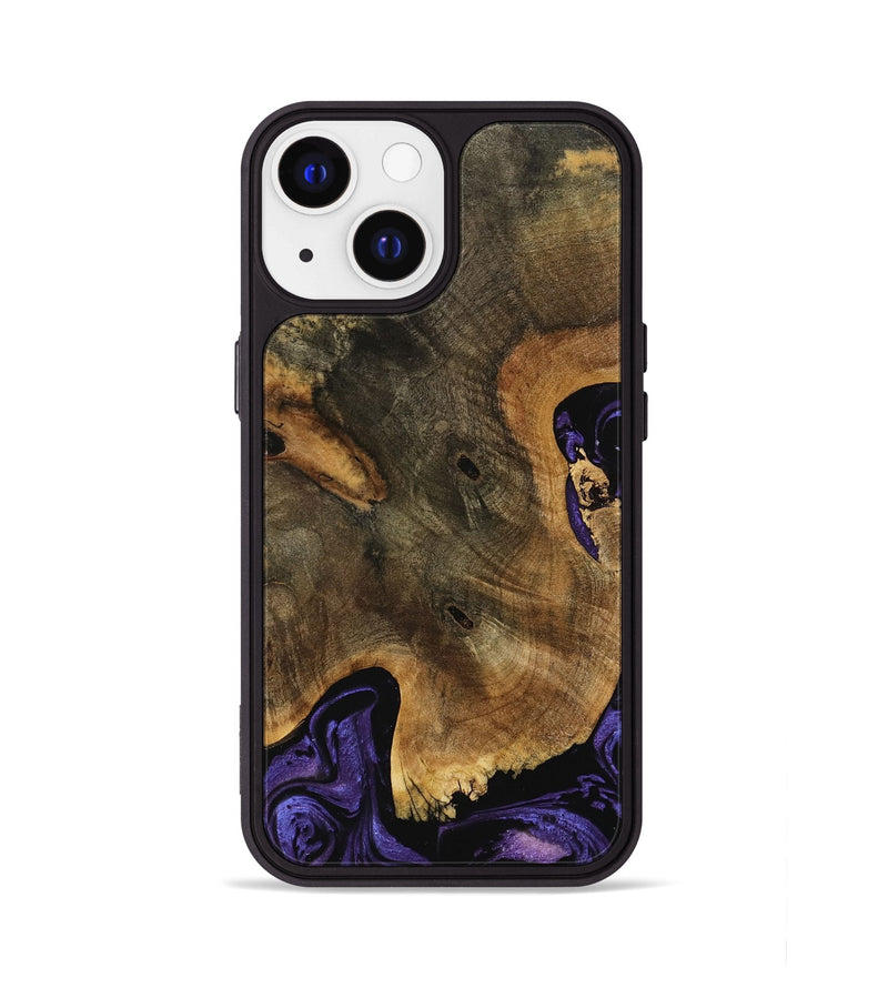 iPhone 13 Wood Phone Case - Lucia (Purple, 739903)