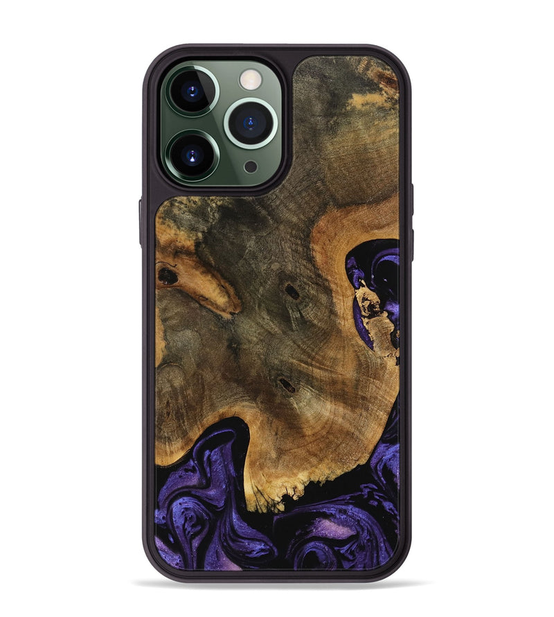 iPhone 13 Pro Max Wood Phone Case - Lucia (Purple, 739903)