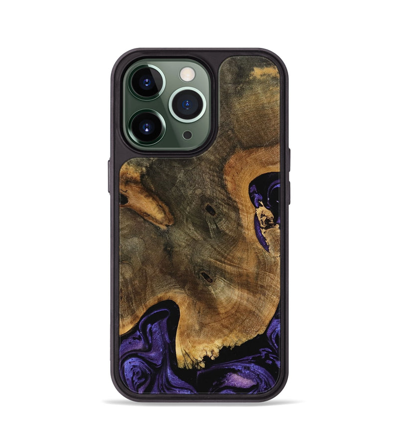 iPhone 13 Pro Wood Phone Case - Lucia (Purple, 739903)