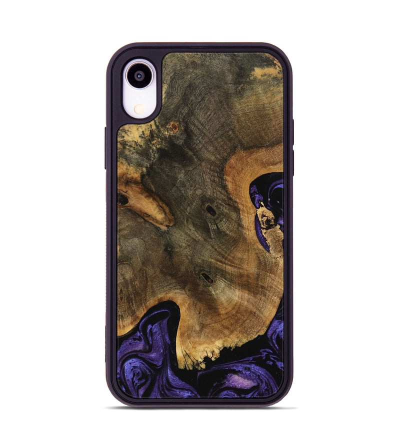 iPhone Xr Wood Phone Case - Lucia (Purple, 739903)