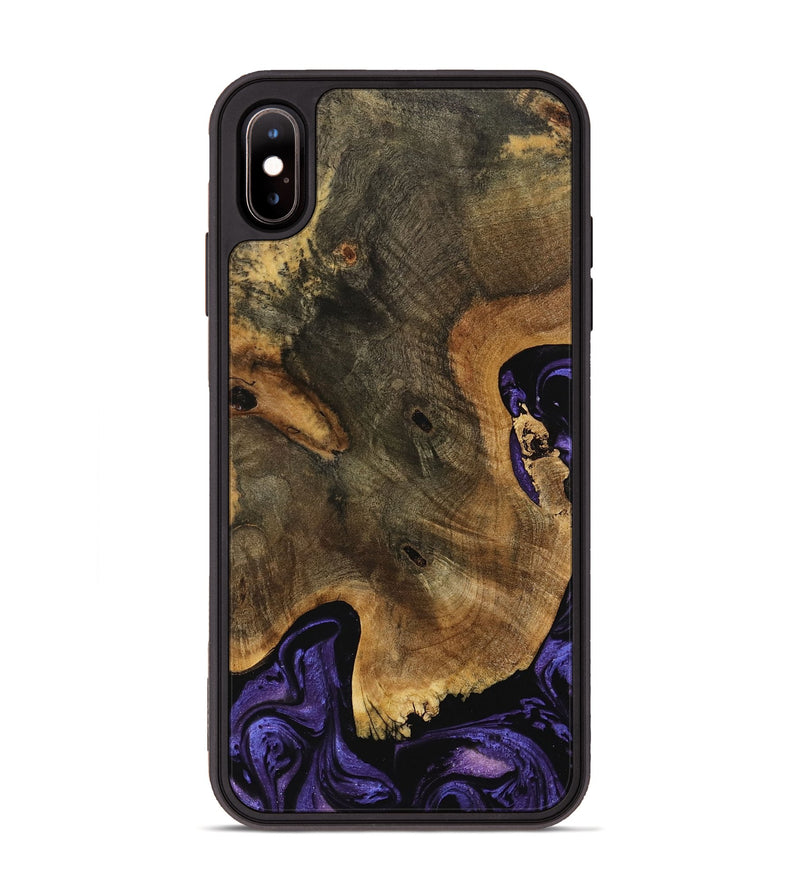 iPhone Xs Max Wood Phone Case - Lucia (Purple, 739903)