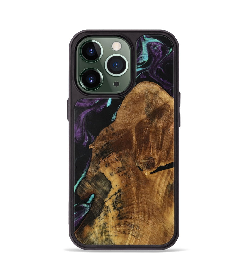 iPhone 13 Pro Wood Phone Case - Shakira (Purple, 739917)