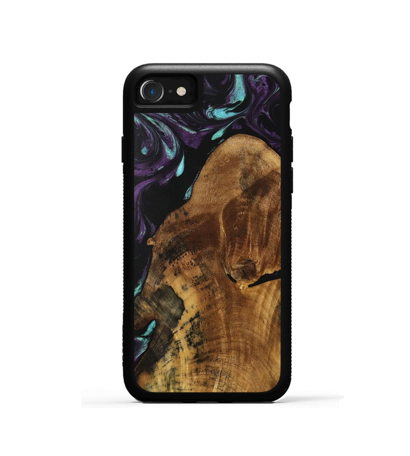 iPhone SE Wood Phone Case - Shakira (Purple, 739917)