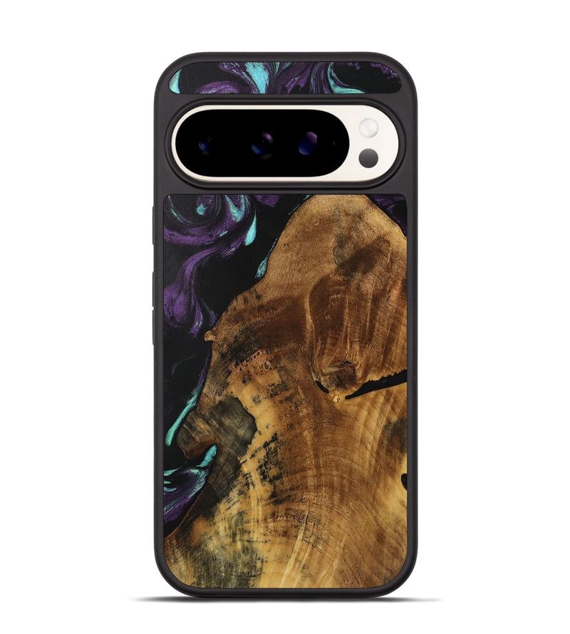 Pixel 9 Pro Wood Phone Case - Shakira (Purple, 739917)