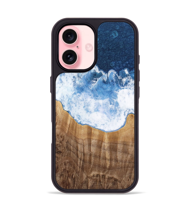 iPhone 16 Wood Phone Case - Deniece (Coastal, 739925)