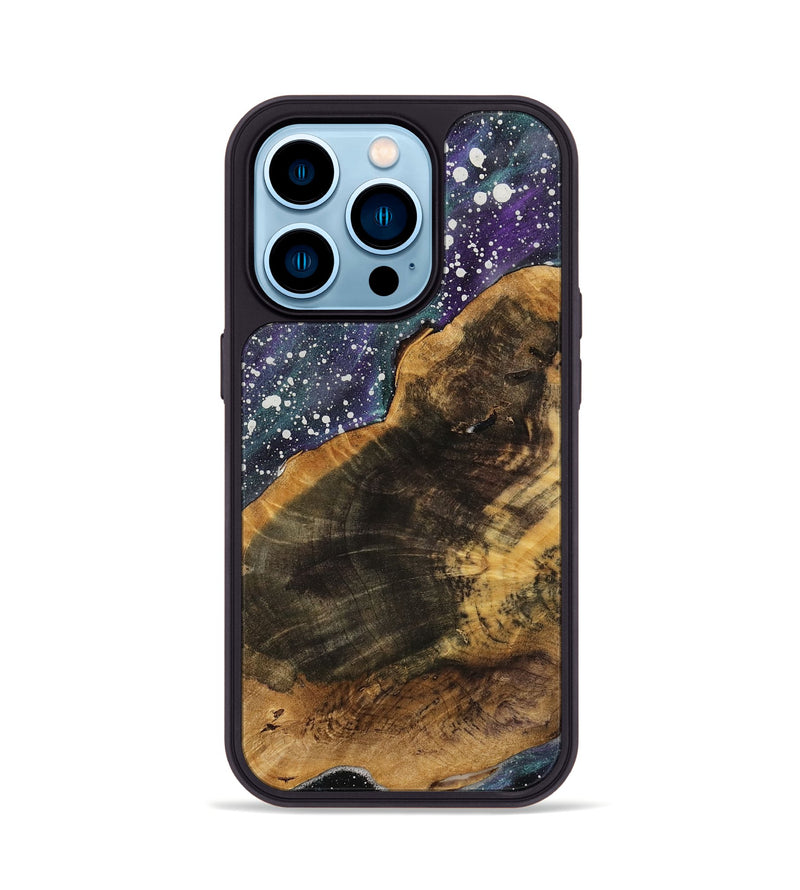 iPhone 14 Pro Wood Phone Case - Viviyan (Cosmos, 739926)