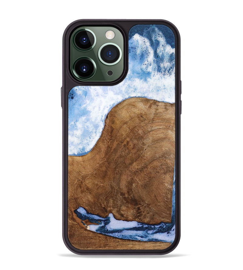 iPhone 13 Pro Max Wood Phone Case - Elnora (Coastal, 739929)