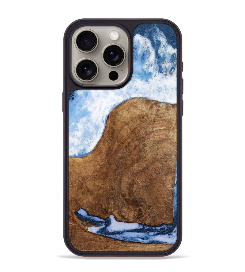 iPhone 15 Pro Max Wood Phone Case - Elnora (Coastal, 739929)