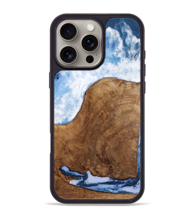 iPhone 16 Pro Max Wood Phone Case - Elnora (Coastal, 739929)