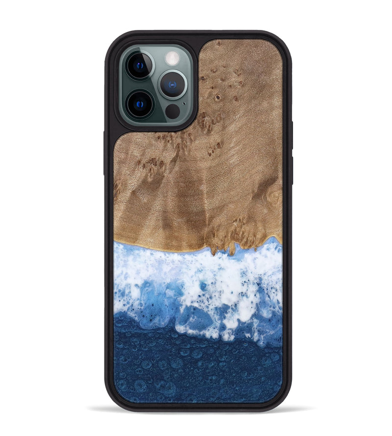 iPhone 12 Pro Max Wood Phone Case - Bhagvat (Coastal, 739943)