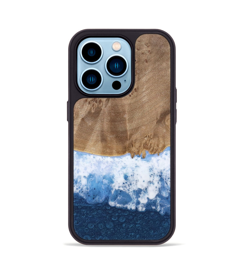 iPhone 14 Pro Wood Phone Case - Bhagvat (Coastal, 739943)