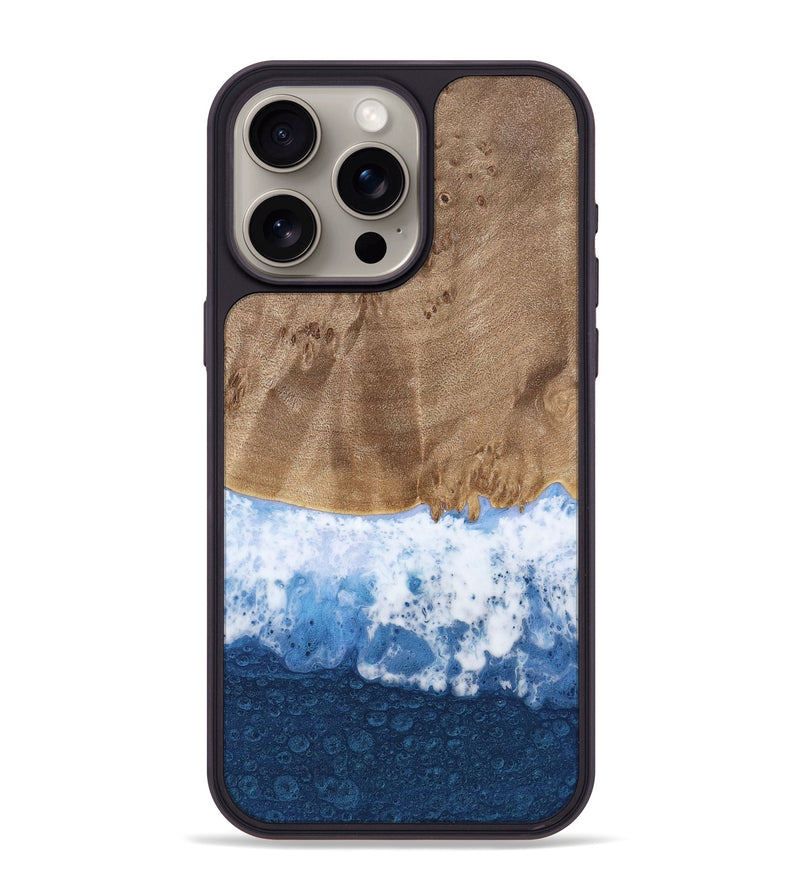 iPhone 15 Pro Max Wood Phone Case - Bhagvat (Coastal, 739943)