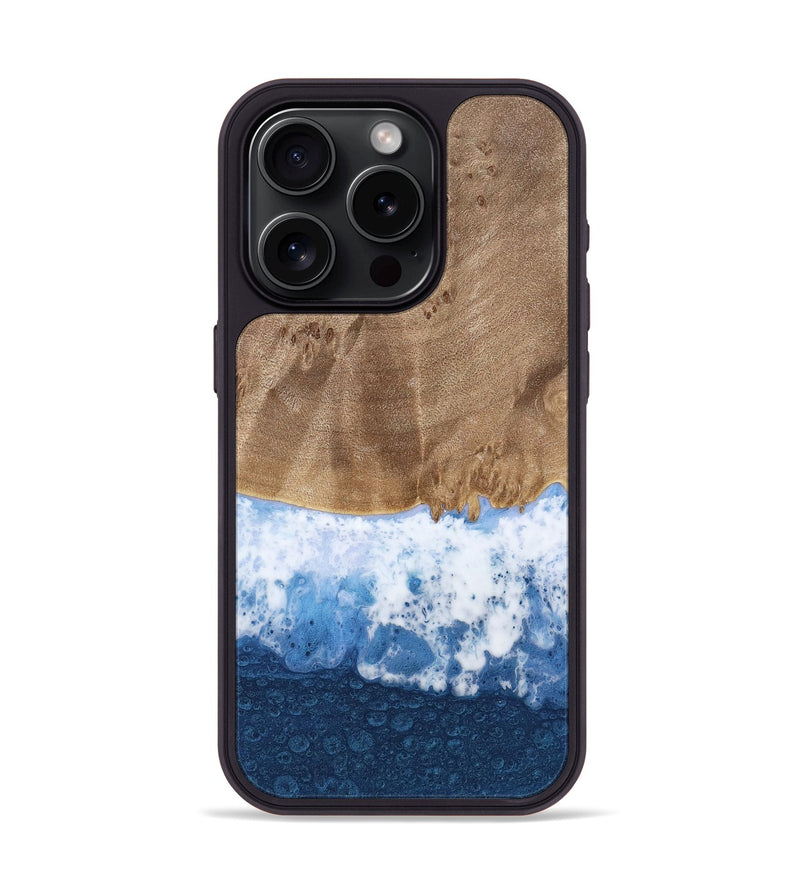 iPhone 15 Pro Wood Phone Case - Bhagvat (Coastal, 739943)