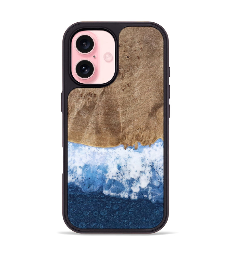 iPhone 16 Wood Phone Case - Bhagvat (Coastal, 739943)