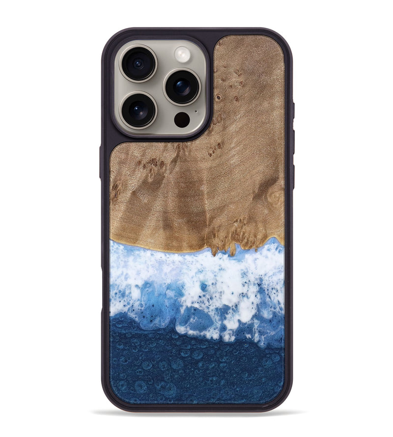 iPhone 16 Pro Max Wood Phone Case - Bhagvat (Coastal, 739943)